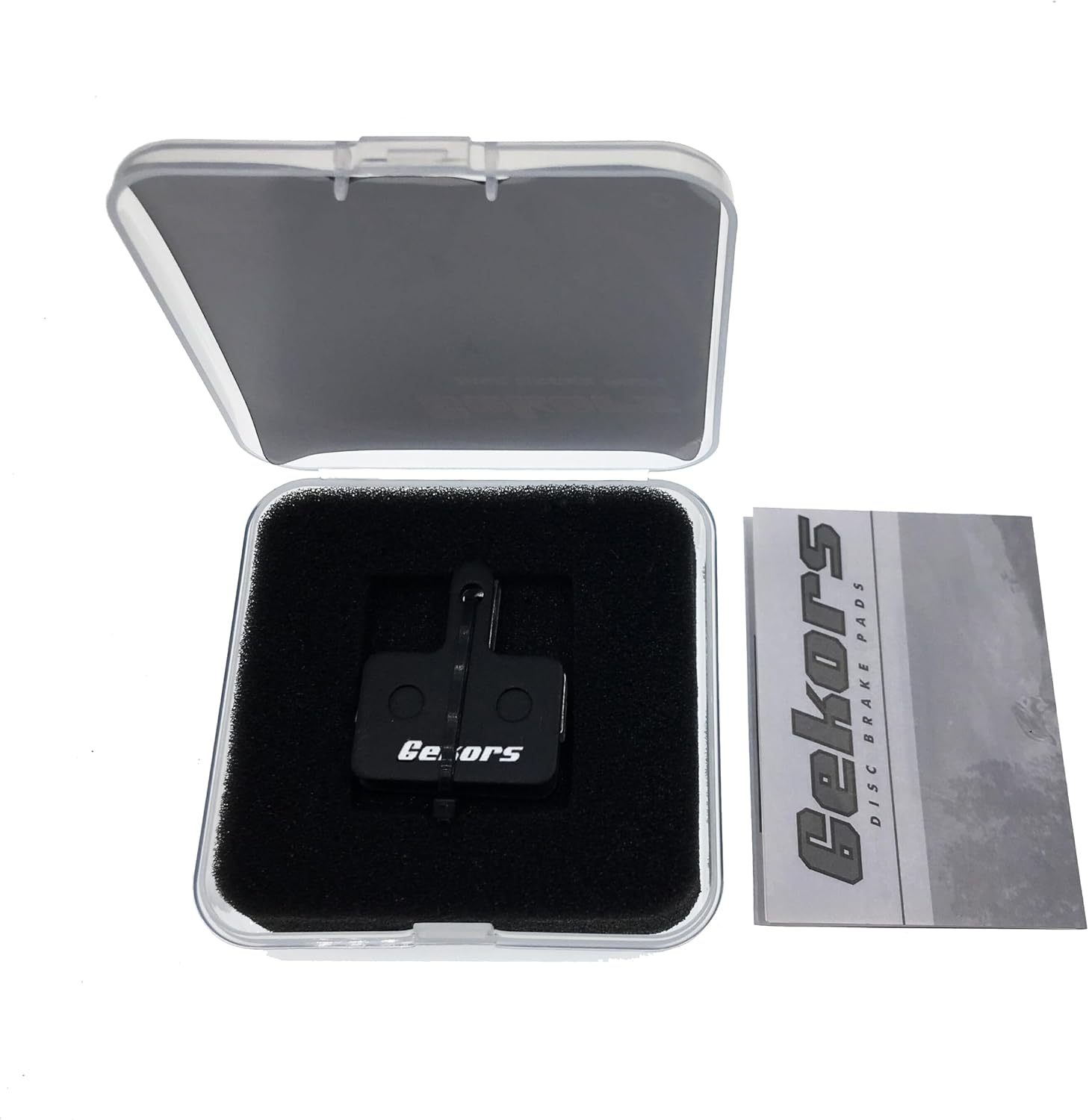 Quiet Semi-Metallic Bike Brake Pads - Compatible with Shimano Deore/MT200 ; Compatible with Tektro - Long-Lasting, Low-Noise, All-Weather & Heat-Resistant for MTB/Ebike (2 Pairs)