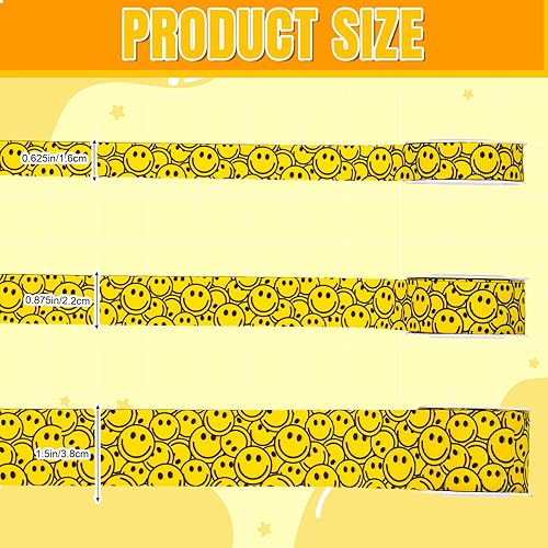 Miniatura 9 de 3 rollos de cinta de grosgrain con corazón para conversación del día de San Valentín, dulce corazón, sé mío, abrazo, beso, cinta XOXO, cinta de