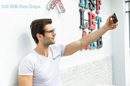 Miniatura 6 de K KENZHOU Gafas de computadora con bloqueo de luz azul, disminuyen la fatiga ocular, unisex (mujereshombres), lentes de lectura para juegos