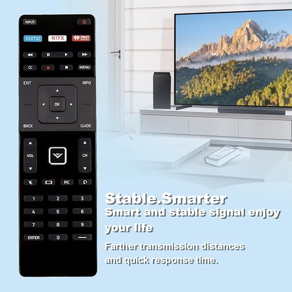New XRT122 Replace Remote fit for VIZIO TV E32-C1 E32H-C1 E40-C2 E40X-C2