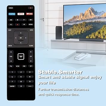 New XRT122 Replace Remote fit for VIZIO TV E32-C1 E32H-C1 E40-C2 E40X-C2