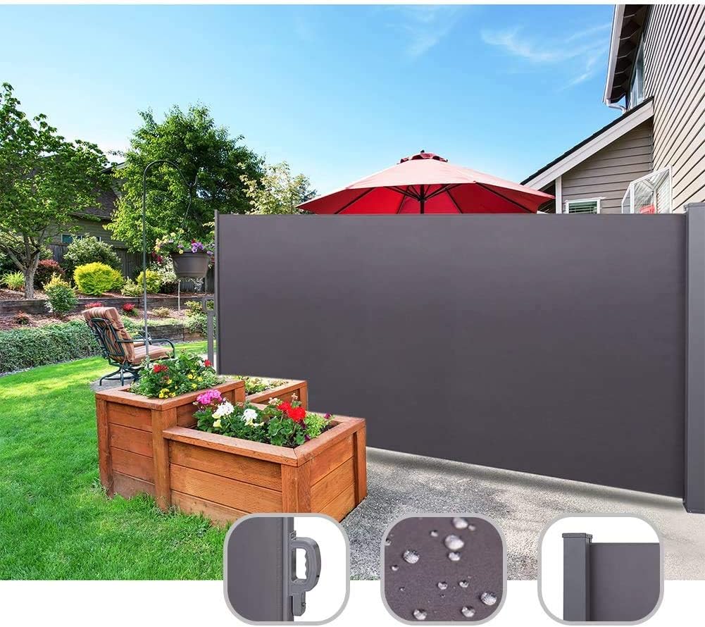 retractable yard fence