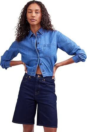Shorts Casual Femme Madewell - Rouge - Taille 24 - Occasion En Très Bon état - Modèle Quotidien