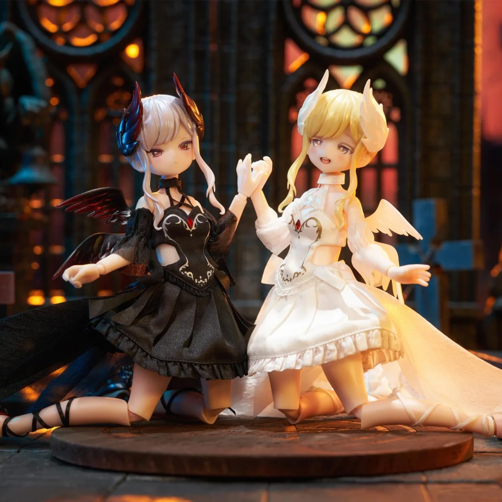 悪魔の角シリーズ 1/8スケール 可動 BJD ブラインドボックス 七つの