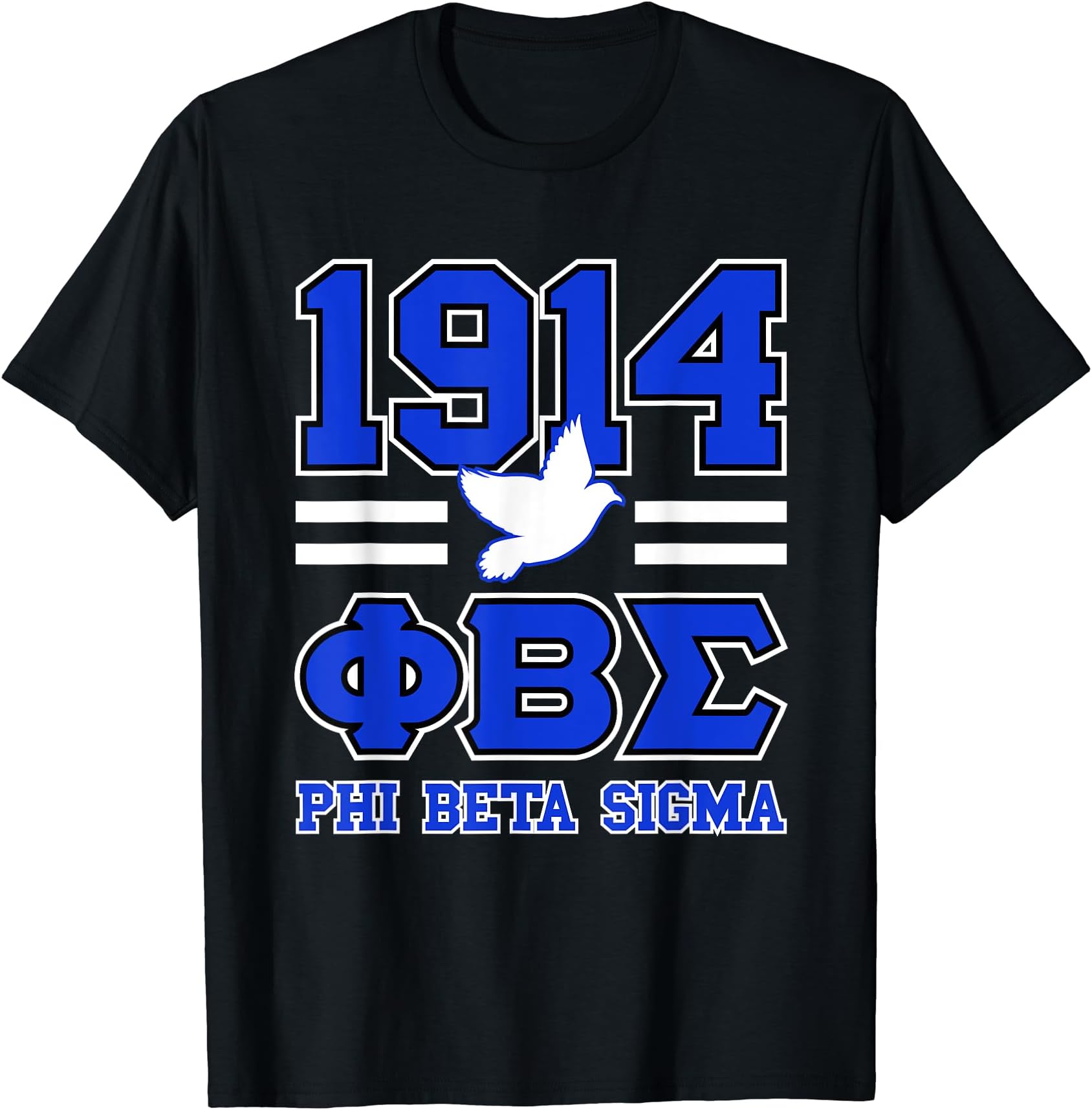 AMAZIGREEKPhi Beta Sigma Paraphernalia, Phi Beta Sigma Fraternity T-Shirt