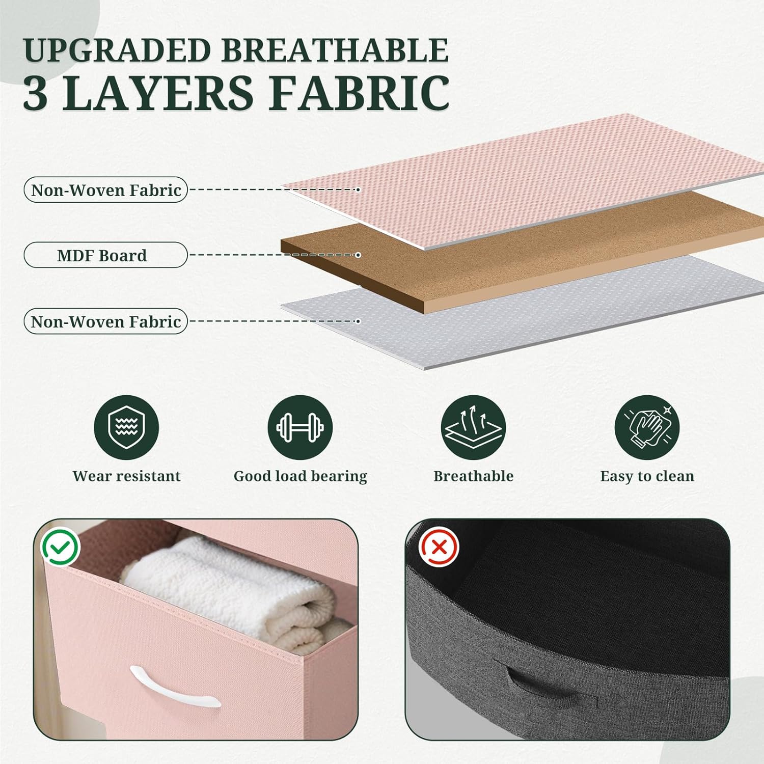 8 Drawers Dresser with Open Shelf, 46" Tall Storage Organizer Chest of Drawer with Wooden Top, Sturdy Metal Frame for Bedroom, Hallway, Living Room, Pink