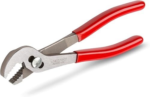 Miniatura 8 de TEKTON Juego de alicates deslizantes de punta angular, 3 piezas (5, 7, 10 pulgadas) PGA16103 Fabricado en Estados Unidos