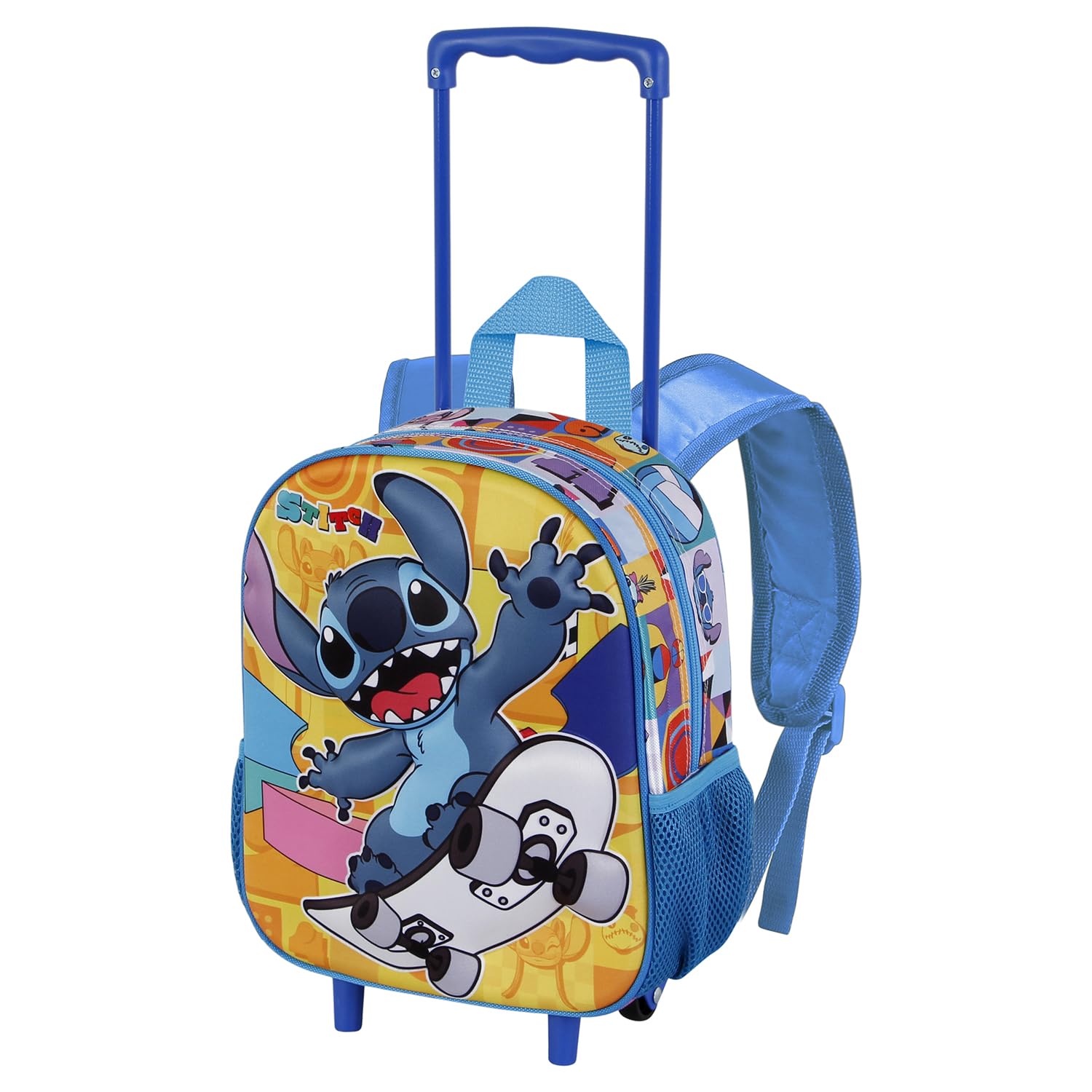 Disney Mochila 3d Con Ruedas Pequeña Mochila 3D con Ruedas Pequeña Unisex niños (Pack de 1)