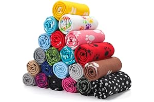 Eccliy Pet Blanket Paw-fectly Cozy for Snuggly Tails