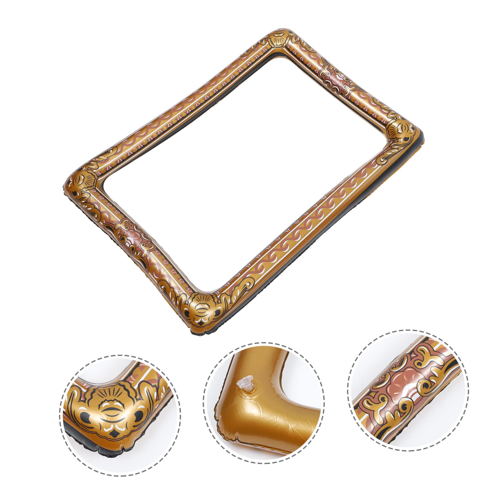 3pezzi Inflatable Selfie Frame Chic Photo Booth Prop Per Feste e Celebrazioni Accessorio Gonfiabile Per Momenti Indimenticabili Con Amici e Famiglia