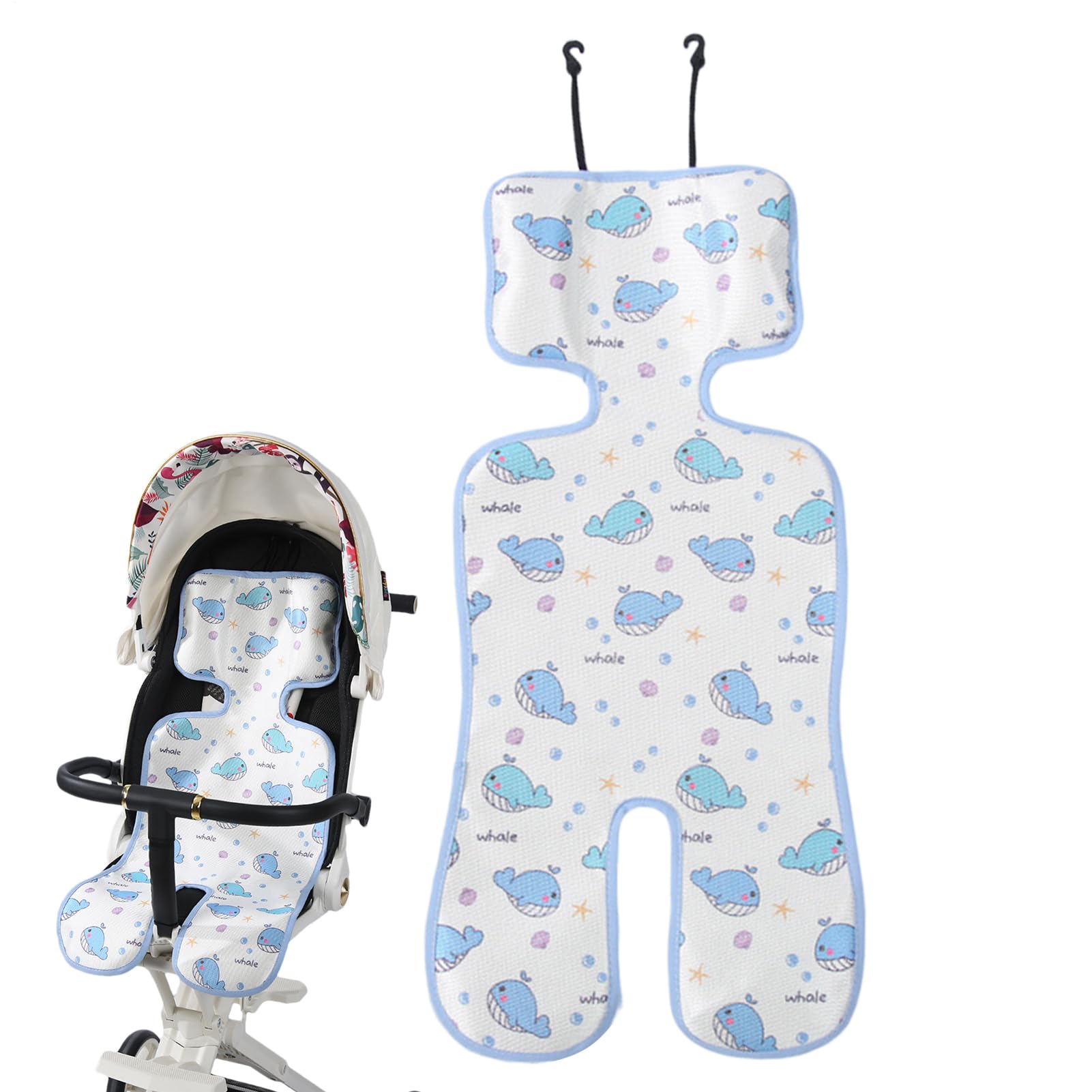 Stroller Cooling Pad Baby Cushion Liner Car Seat Ice Mat 70x33cm Polyester