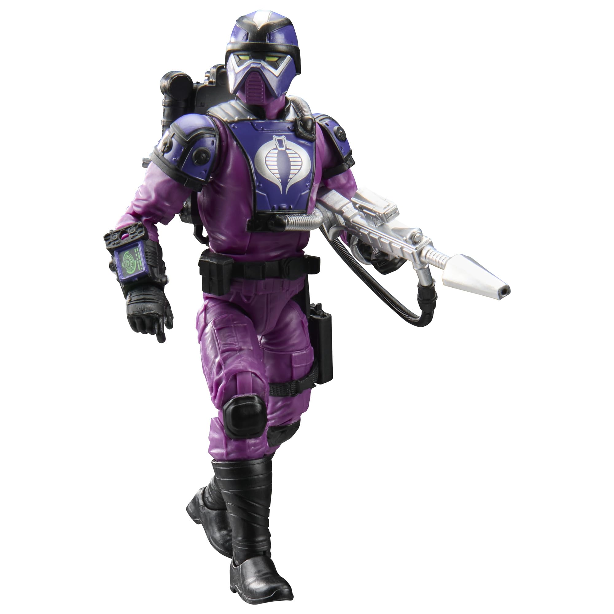 G.I. Joe Classified Series Retro Cardback Techno-Viper, Sammlerstück, 15,2 cm Actionfiguren-Set mit 8 Zubehörteilen