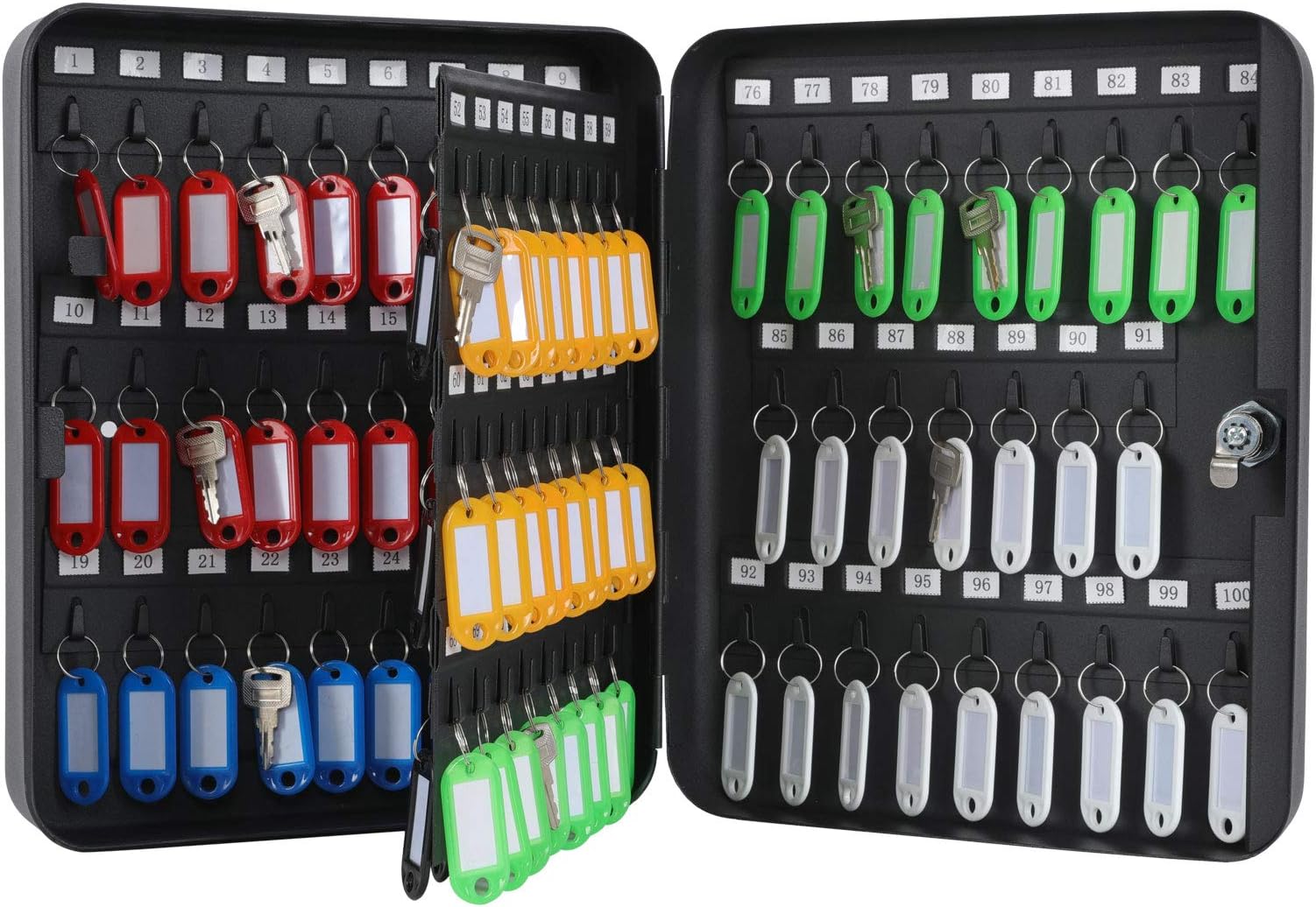 MGKR Armario para Llaves de Pared, Armario para Llaves con Cerradura de ...