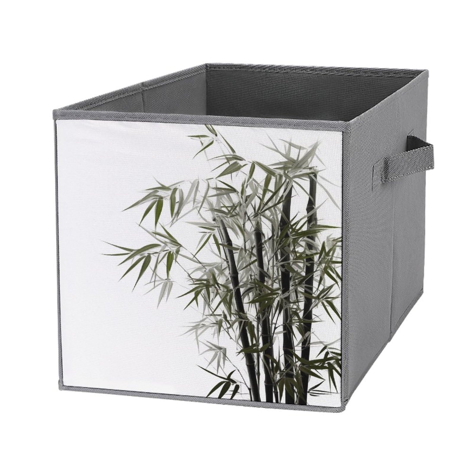 Boîte de rangement asiatique pliable 27,6 cm panier cubique en tissu pour placard