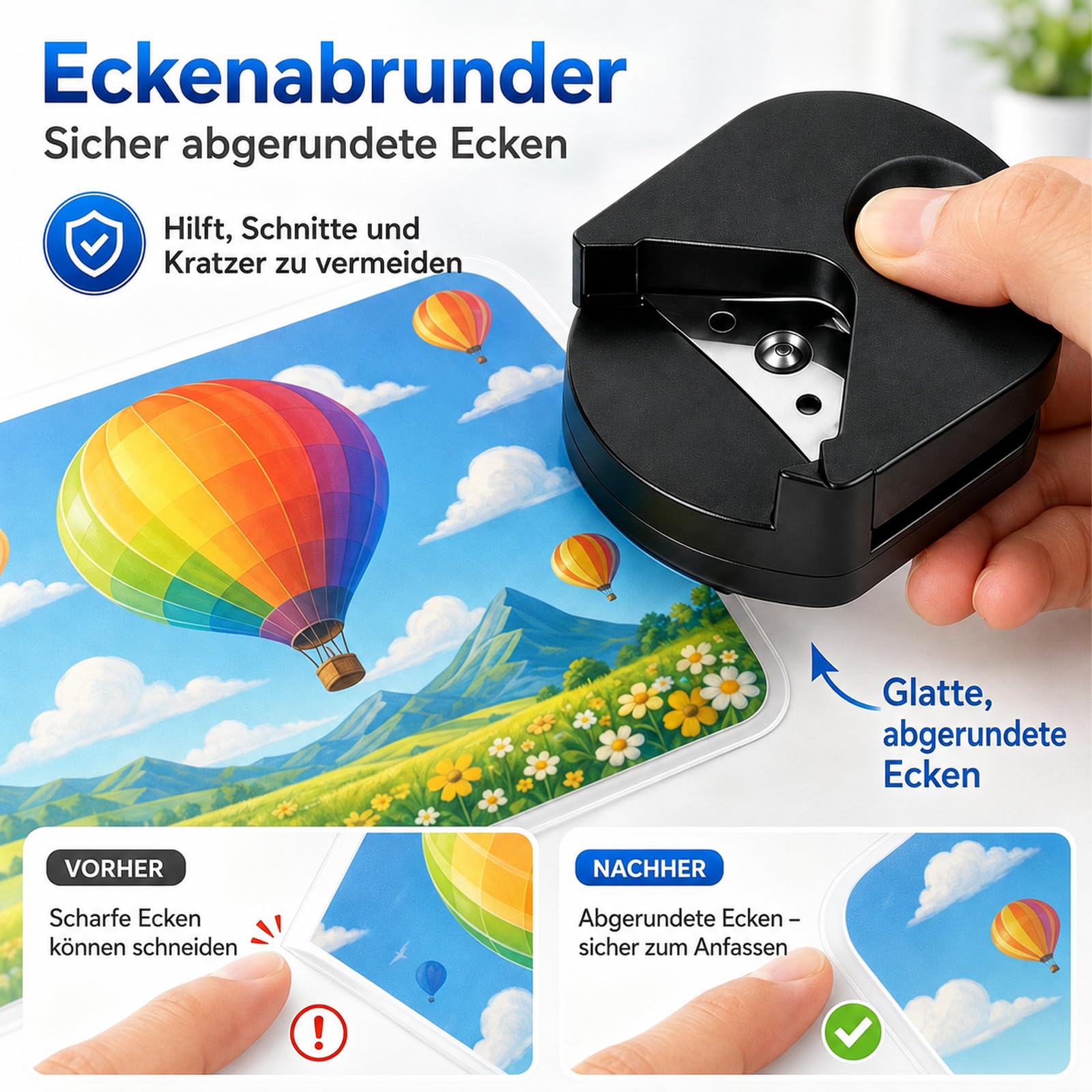 Laminiergerät, Laminiergerät A3 Laminiermaschinen mit Eingebauter Papierschneider und Laminierfolien A3 A4 A5 A6 für den Heimgebrauch Büro Schule Fotos