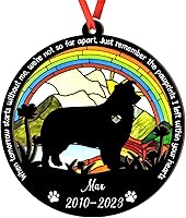 Vista 44 de Adorno de atrapasoles de setter irlandés personalizado, adorno de Navidad de Setter irlandés, regalo para perro amante, setter irlandés