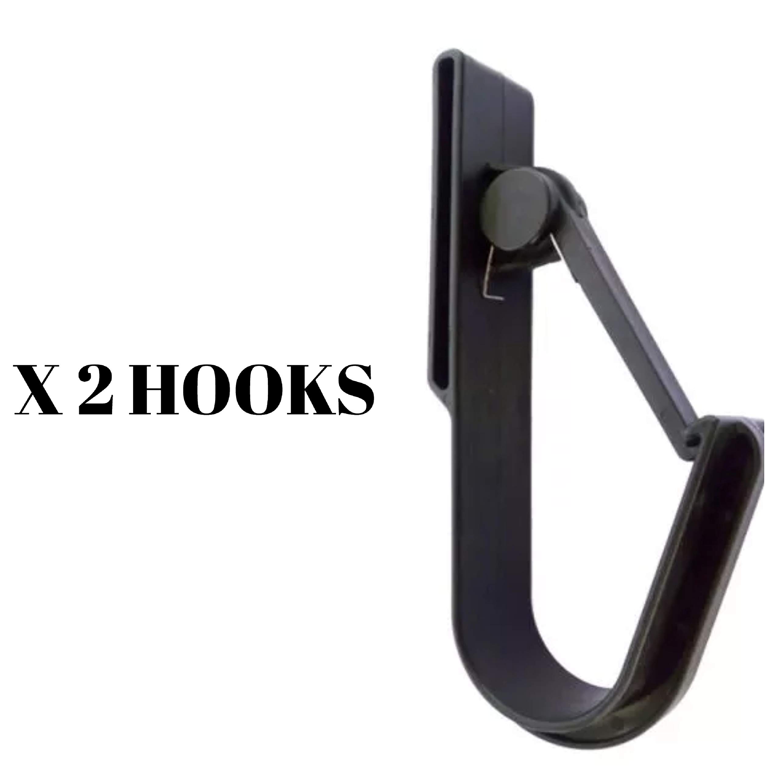 Gorilla Hook 2 Pack Black Nylon Polyester Tool Bag Hook