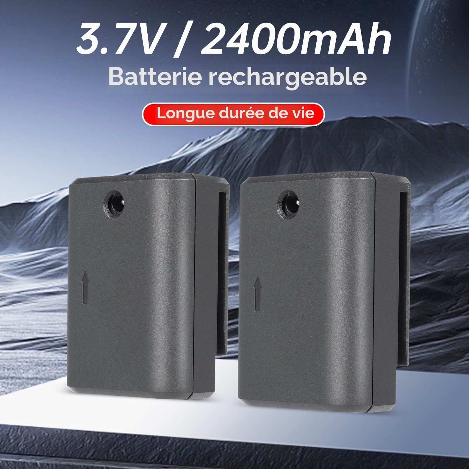 Laser en croix trépied, niveau laser 4D 16 lignes, IP54, batterie 2400 mAh x 2, 1 m extension