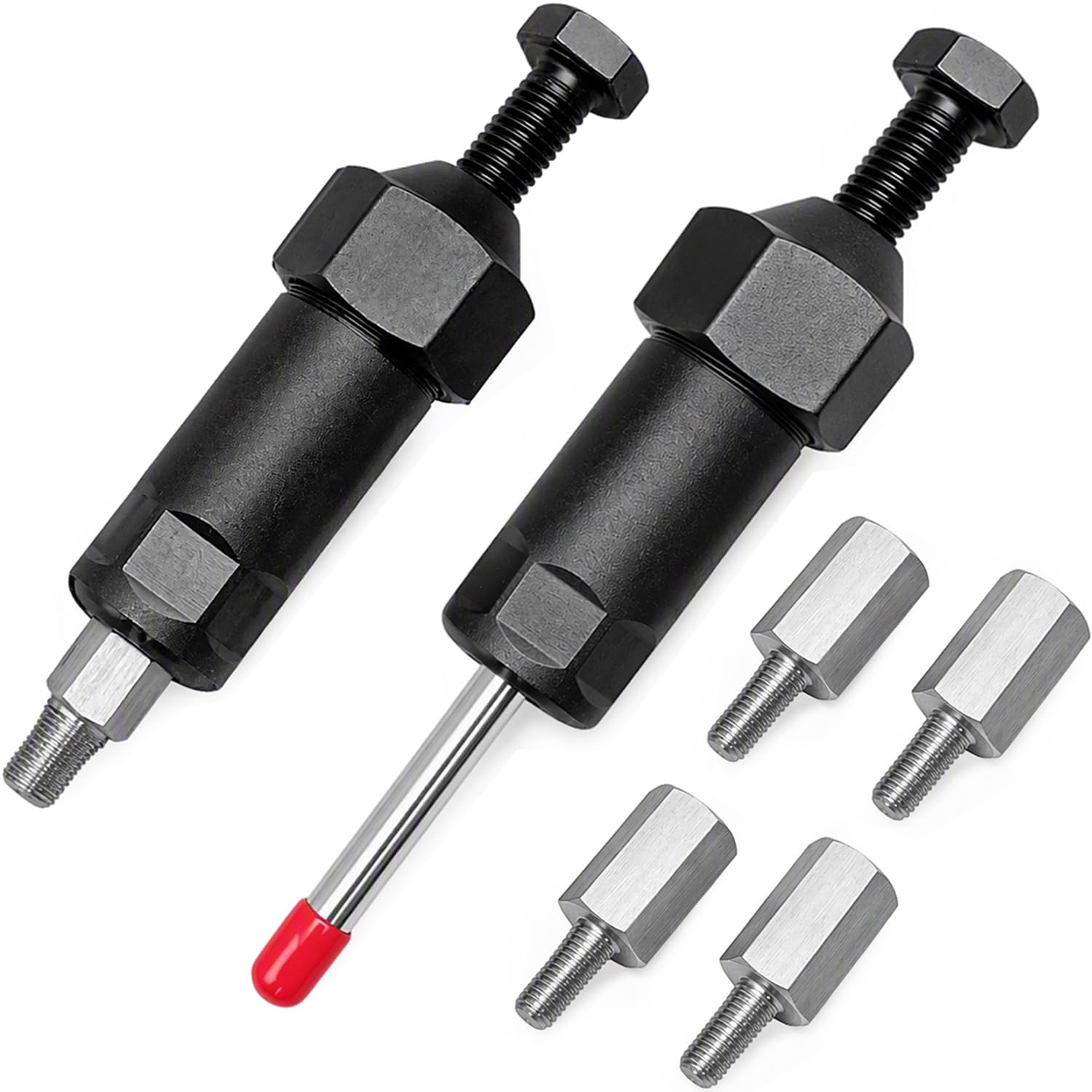 600PSI Heavy Duty Grease Fitting Cleaner Tool with M6, M8 &amp; M10 Adapters