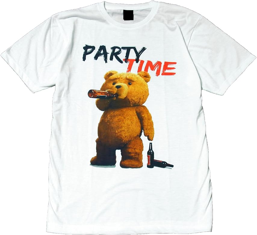 Amazon | [minlada] プリントTシャツ テッド ted 映画 ストリート系 