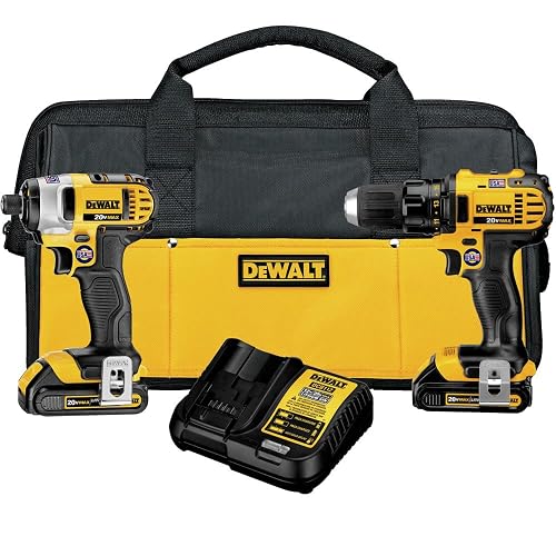 DEWALT MAX Impact Driver Drill Combo product photo (Cordless Tool Kits) — ScooterReviewPro review