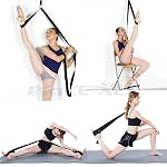 Leg Stretch Band - to Improve Leg Stretching - Easy Install on Door - Perfect Home Equipment for Ballet, Dance and Gymnastic Exercise Flexibility Stretching Strap Foot Stretcher Bands