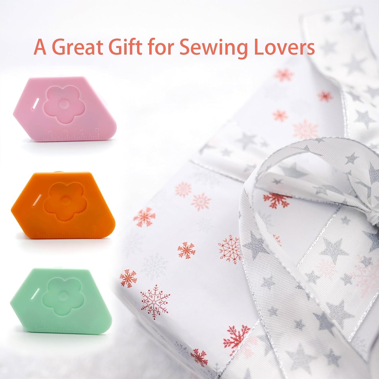 Magnetic Seam Guide,Magnetic Seam Guide for Sewing Machine,Sewing Machine Accessories,Multifucntional Seam Guide Hemmer with Scale,Sewing Accessories Supplies (Ping-Green)