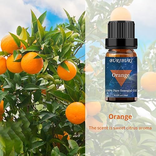 Miniatura 78 de BURIBURI Aceite esencial de rosa y jazmín, 2 piezas, 100% puro, juego de regalo de aceite esencial de rosa para aromaterapia, difusor, masaje