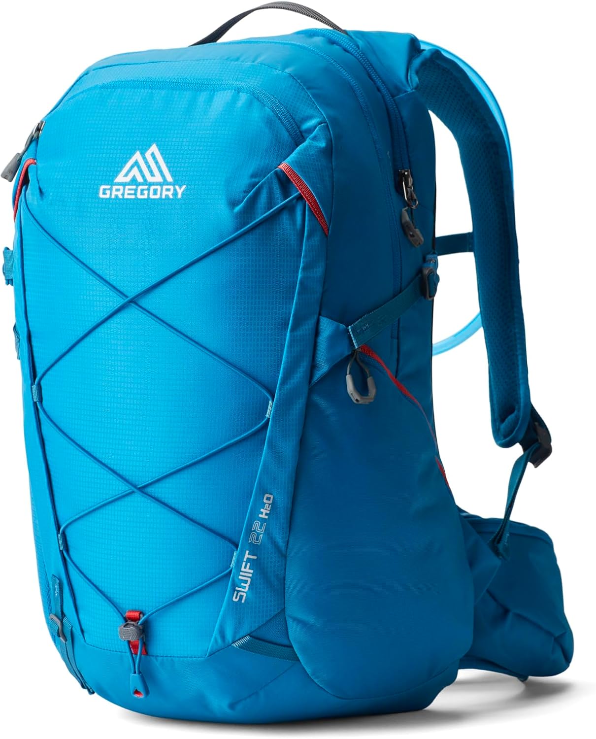 Gregory Swift 22L H2O Women's Day Hiking Backpack, Breathable Foam Backpanel, 2L Water Reservoir Included, One Size Fits All, Tahoe Blue
