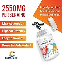 Vista 3 de Gel blando de glutatión liposomal, alta absorción, suplemento de glutatión, para sistema inmunológico, energía, piel brillante, antioxidante