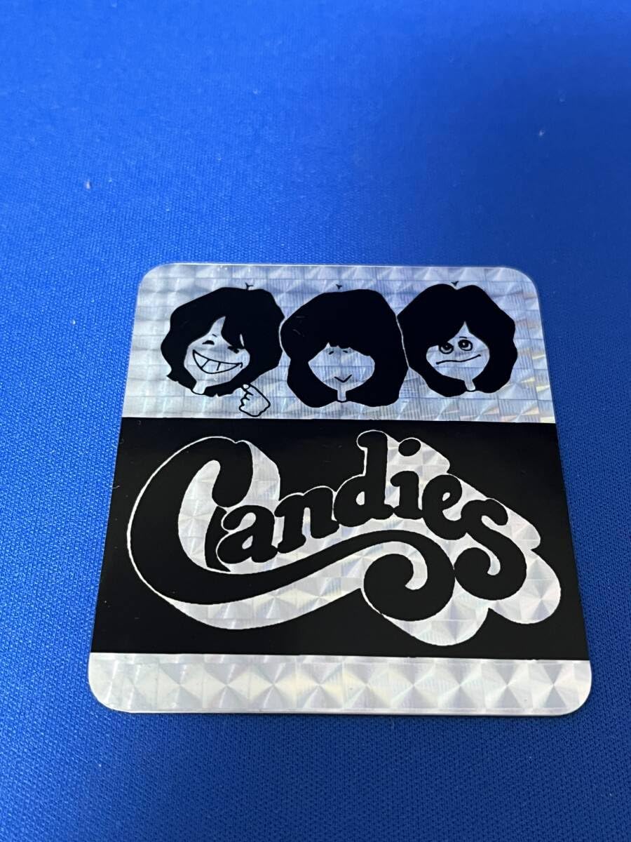 キャンディーズ ロゴ ステッカー シール　未使用品 Amazon.co.jp: キャンディーズ ロゴ ステッカー シール 黒ベース