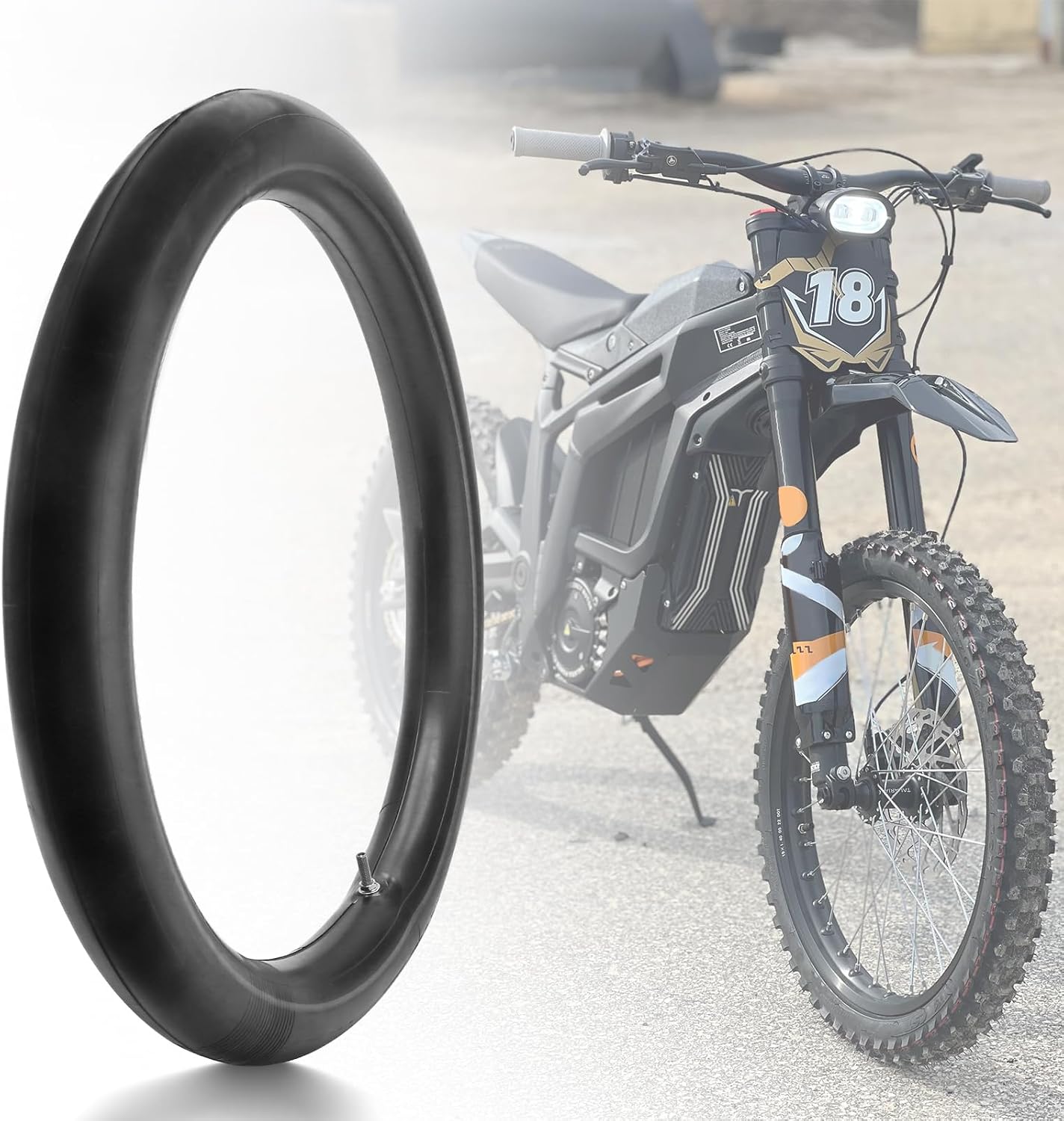 Inner Tube for Talaria Taparia Sting MX3 MX4 MX4 EVO/EXPE, Rubber 90/90-19 Tire Tube Replacement Tubes, Reinforced Thickness, Front Rear Inner Tube, E-Bike Accessoires For Talaria