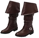 Men's Medieval Pirate Boots Renaissance Cosplay Boot for Men Halloween Costume Shoes