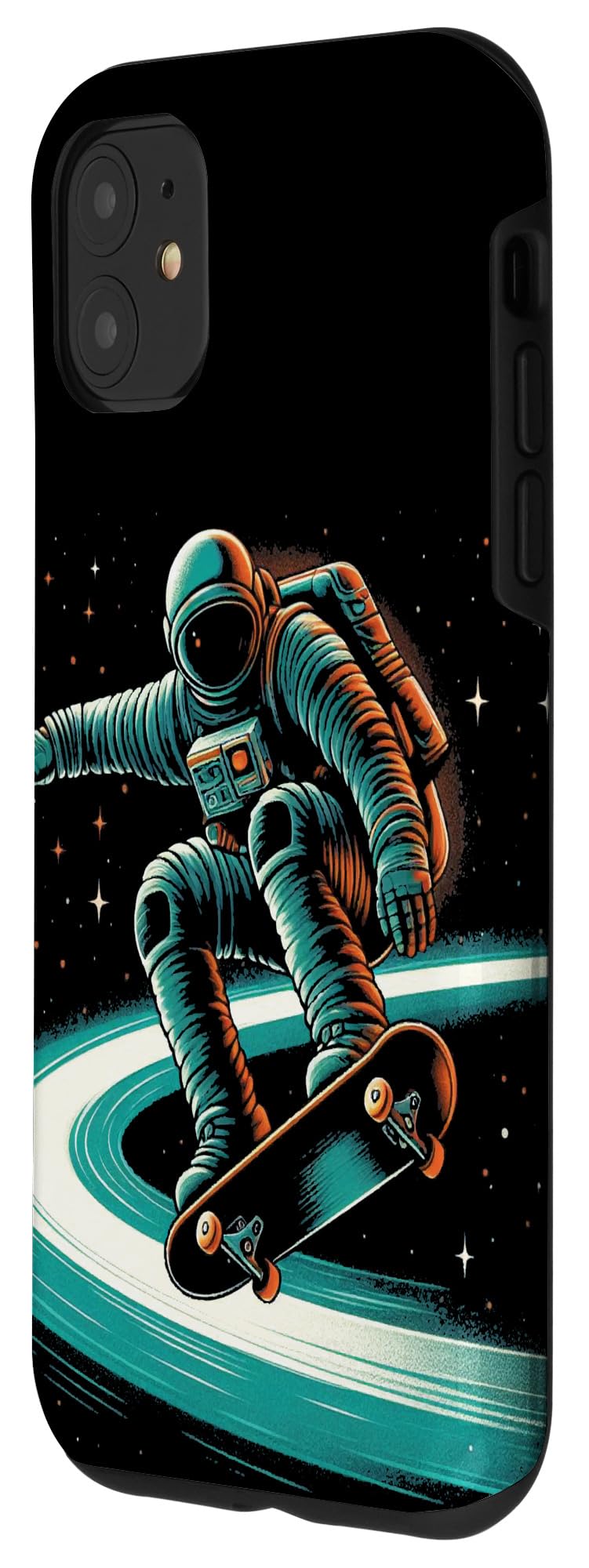Amazon.co.jp: iPhone 11 宇宙飛行士スケートボード宇宙スケーター