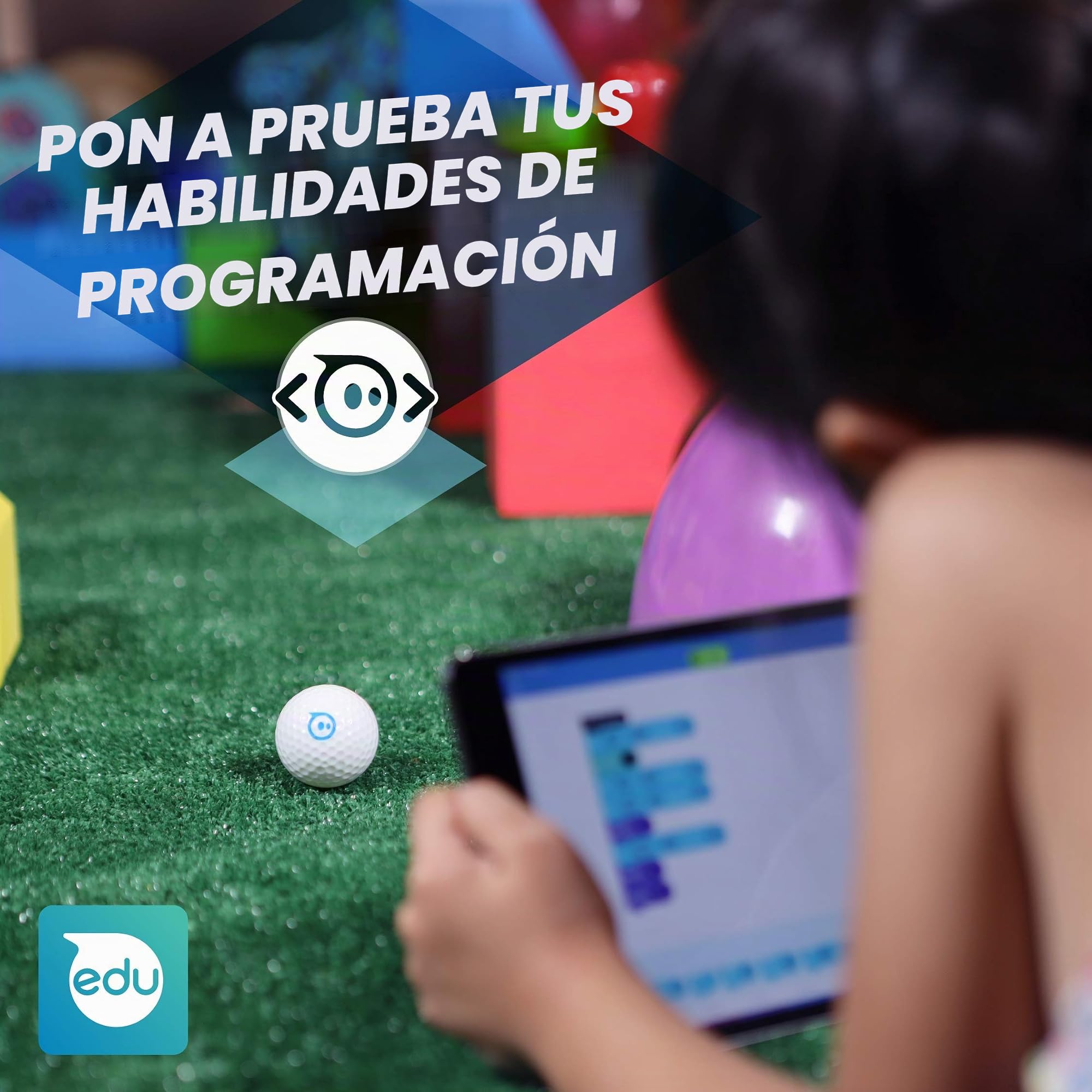 Sphero Mini Golf: Esfera robótica controlada por una aplicación Juguete para el Aprendizaje y programación en Stem, Apto para Mayores de 8 años…