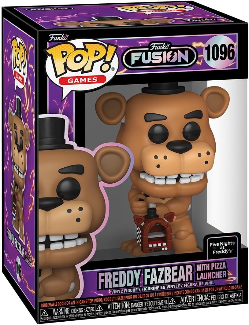 Funko Pop! Games: Fusion - Freddy Fazbear - 1/6 Odds for Rare Chase Variant Fusion - Collectable Vinyl Figure - Gift Idea - Official Merchandise - Toys for Kids & Adults Fusion Fans