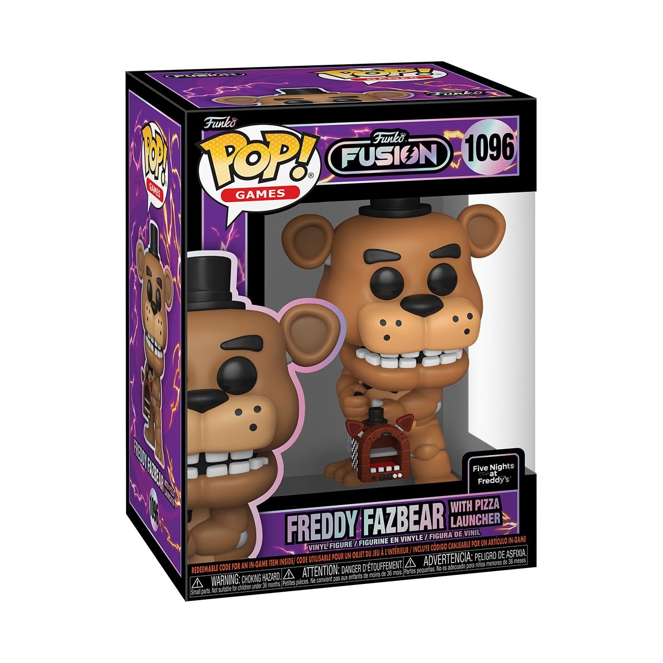 Amazon.com: Funko Pop! Games: Fusion - Freddy Fazbear - 1/6 Odds