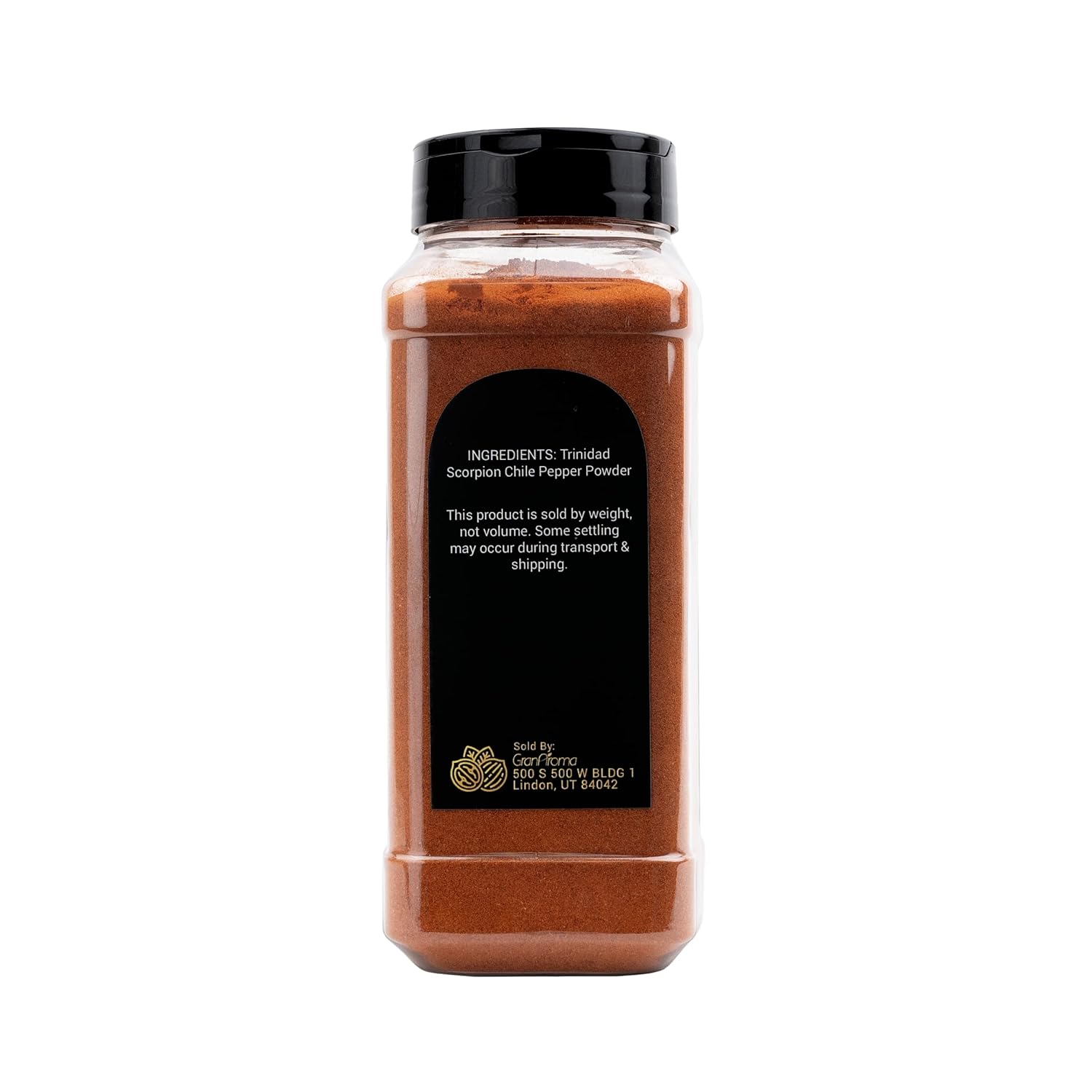 GranAroma Trinidad Scorpion Powder, Extremely Hot, Ground Chile Powder, Salsas & Soups (1 Pound)