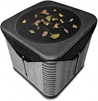 36 x 36 Air Conditioner Covers for Outside Units | Universal Guard for Outdoor Central AC Unit, Breathable Mesh Top Cover for Leaves and Debris