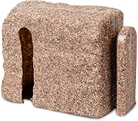 Vista 19 de Beuta Bloque de Inicio de Piedra Artificial – 7" L x 4" A x 6.5" Al – Primera Pieza de Borde de Paisaje Sin Excavación DIY Bloque de Inicio