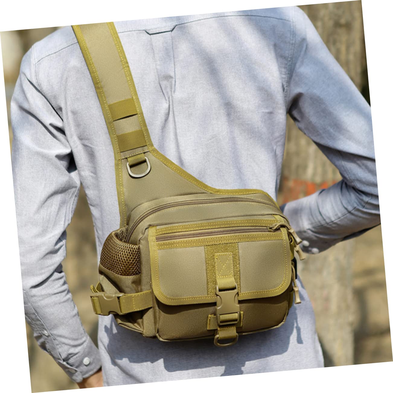 Borsa Tattica Portatile Resistente All Usura Borsa Tracolla Multifunzione Da Campeggio Adatta Per Riporre Oggetti Essenziali Per Outdoor Cerniera Liscia e Resistente Design Regolab