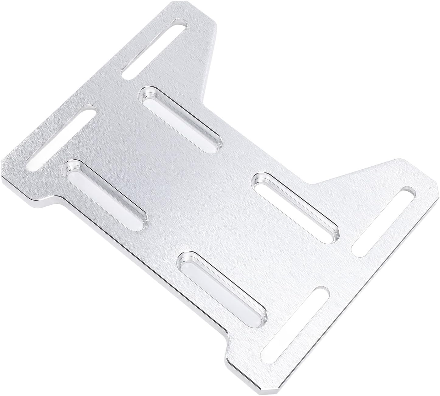 Adjustable Engine Mount Adapter Bracket for Mini Bike Go Kart Predator 212 Aluminum High Hardness Complete Kit (Silver)