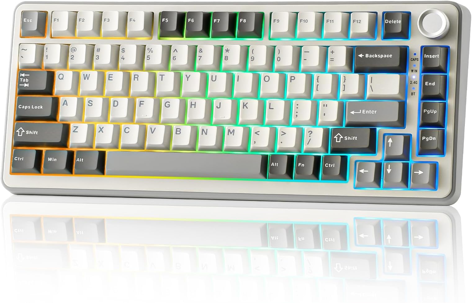 B75 PRO 75% Wireless Mechanical Keyboard (Grey,Cocoa Switch)