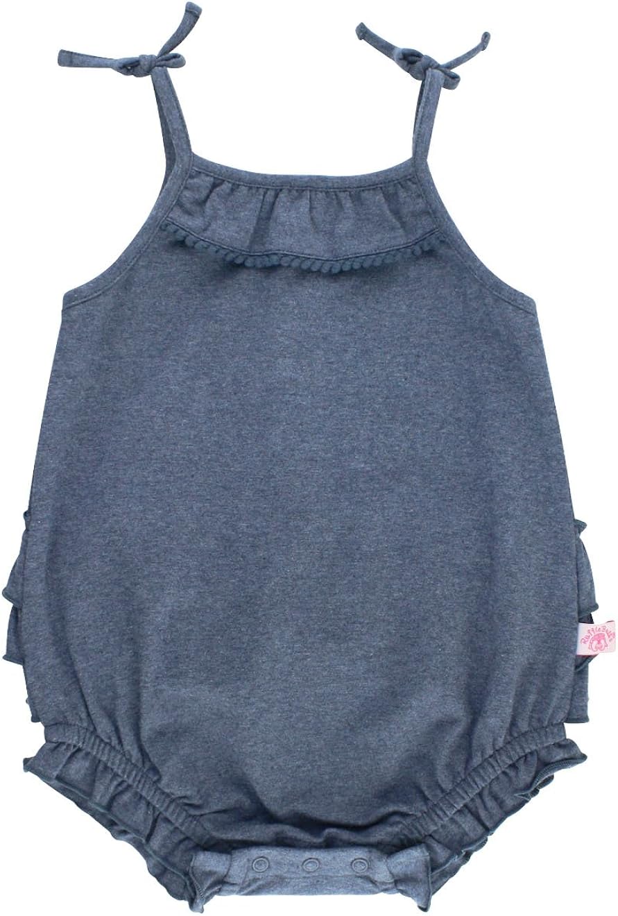 RuffleButts Baby/Toddler Girls Ruffle Knit Bubble Romper: Clothing, Shoes & Jewelry