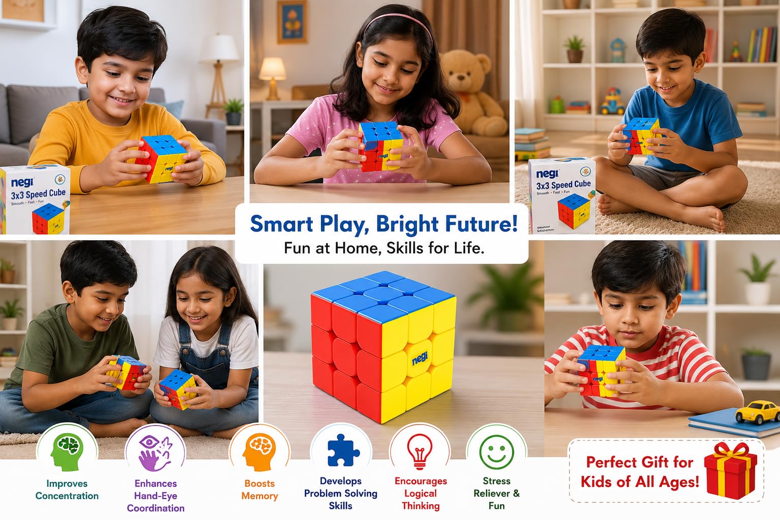 Negi Rs Speed Cube 3x3x3 : Amazon.sg: Everything Else