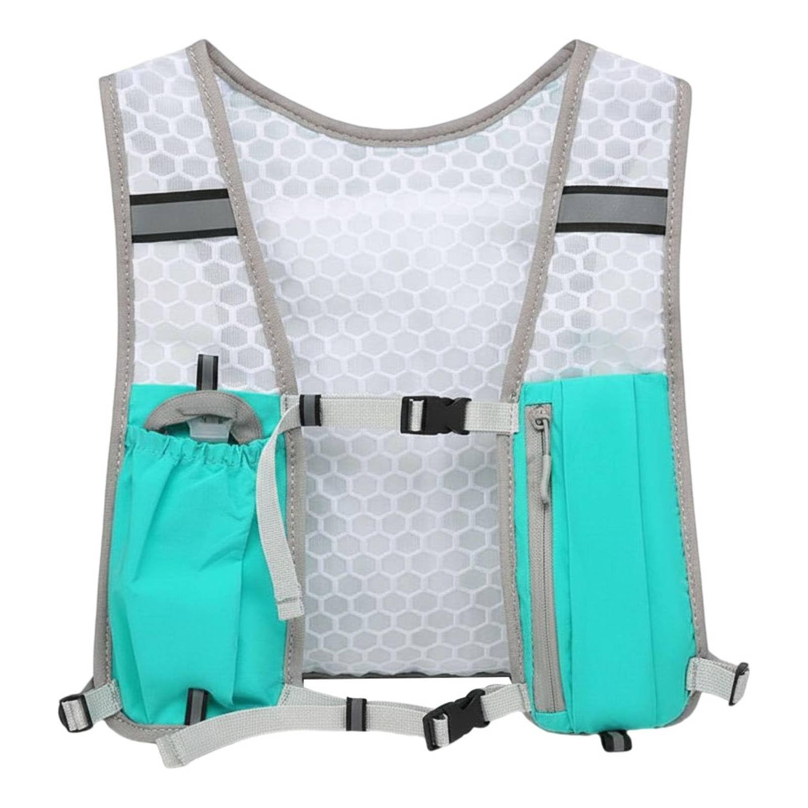 BNF® Hydration Vest Backpack Lightweight Cycling Vest Pack Phone Pocket Outdoor Gear for Hiking, Blue-image-48