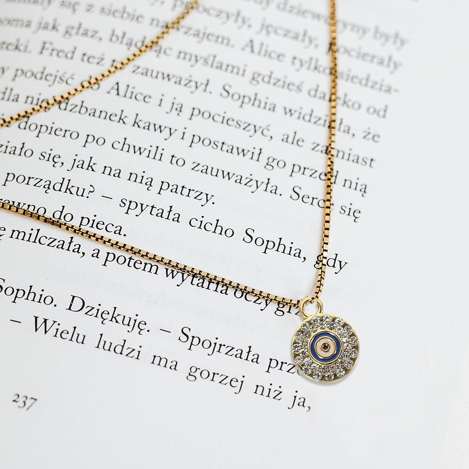 ARTIBETTER 40pcs Evil Eye Alloy Pendants Diy Necklace Charms Connector Pendants for Jewelry Making Craft - Image 8