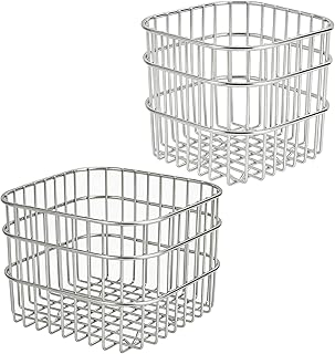 Stainless Steel Mesh Storage Baskets