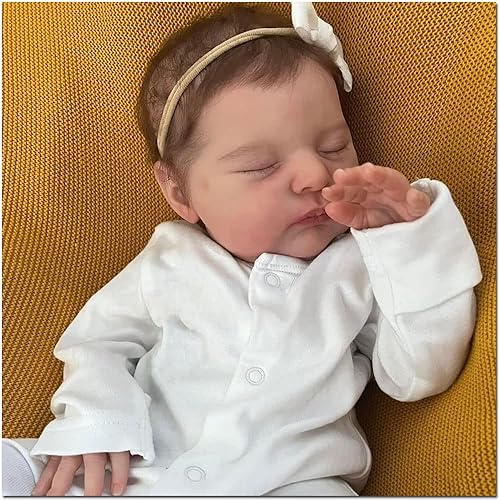 RXDOLL Muñecas de bebé recién nacidas realistas de 20 pulgadas de piel suave realista Reborn muñecas de bebé de silicona de la vida real cuerpo niña