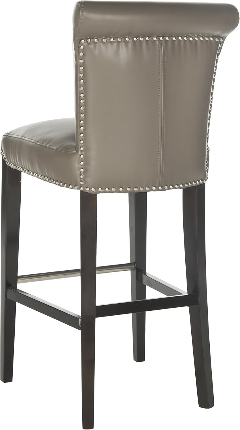 Safavieh Mercer Collection 30-inch Seth Clay Leather Adjustable Bar Stool
